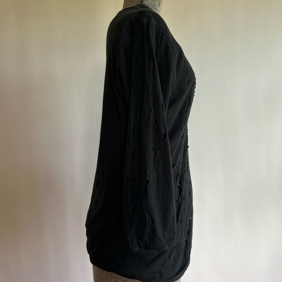 Miharayasuhiro Laser Destroy Sweater Shirt - Picture 4 of 10